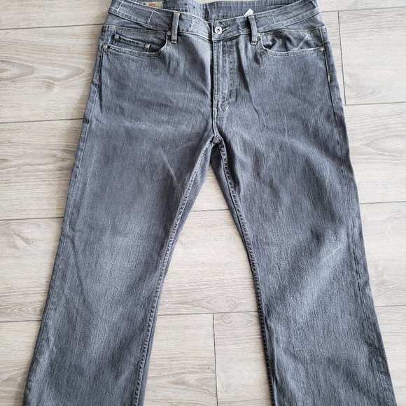 Men's Buffalo Light Grey jeans size 36 - Picture 3 of 7